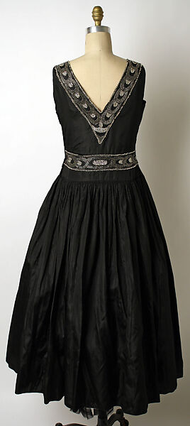 Robe de Style, House of Lanvin (French, founded 1889), silk, glass, French