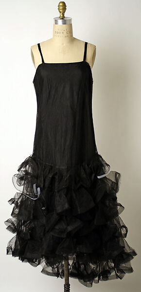 Robe de Style, House of Lanvin (French, founded 1889), silk, glass, French