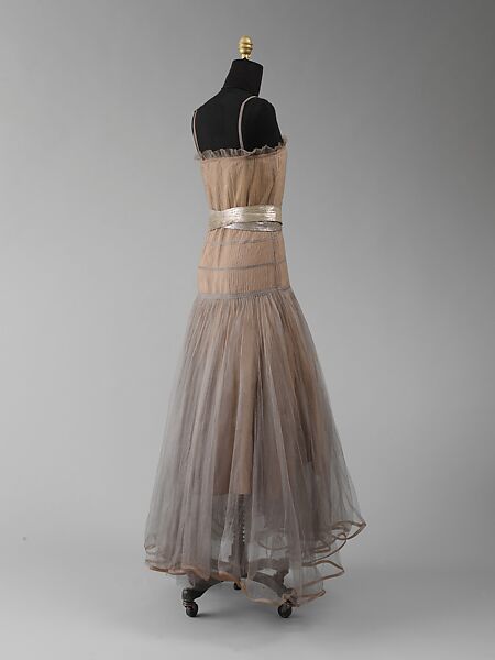 Robe de Style, House of Lanvin (French, founded 1889), silk, plastic, French 