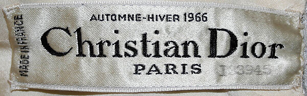 Evening jumpsuit, House of Dior (French, founded 1946), silk, metallic thread, rhinestones, French