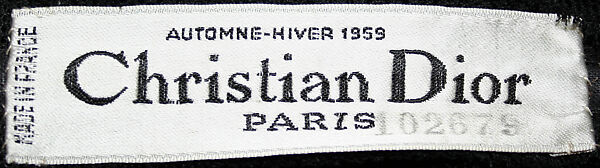 Cocktail dress, House of Dior (French, founded 1946), silk, French