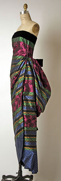 Evening dress, House of Dior (French, founded 1946), silk, French