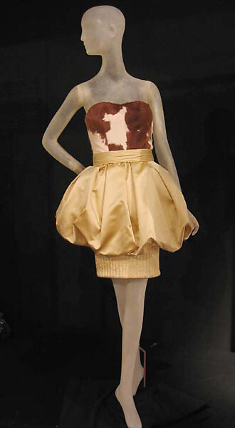 Espiguette, Christian Lacroix (French, born 1951), leather, silk, French