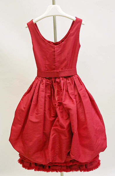 Cocktail dress, House of Dior (French, founded 1946), silk, French