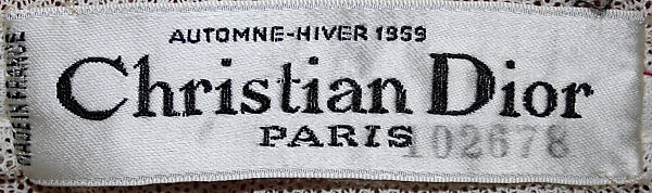 Cocktail dress, House of Dior (French, founded 1946), silk, French