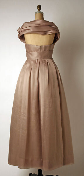 Evening dress, House of Dior (French, founded 1946), silk, French