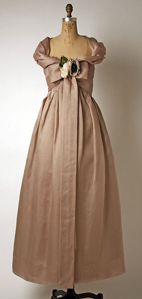 Evening dress, House of Dior (French, founded 1946), silk, French 
