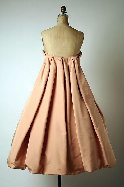 Evening dress, House of Dior (French, founded 1946), silk, French