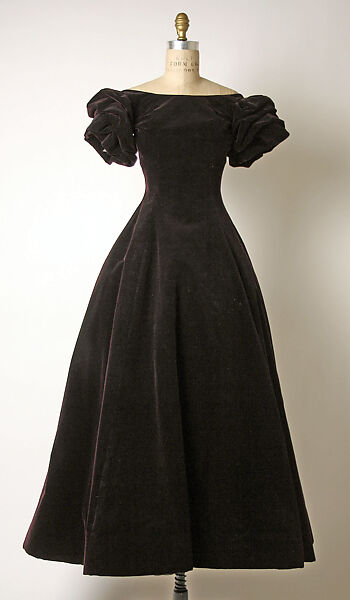 Evening dress, House of Dior (French, founded 1946), silk, French 