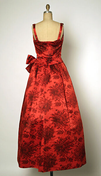 Evening dress, House of Dior (French, founded 1946), silk, French