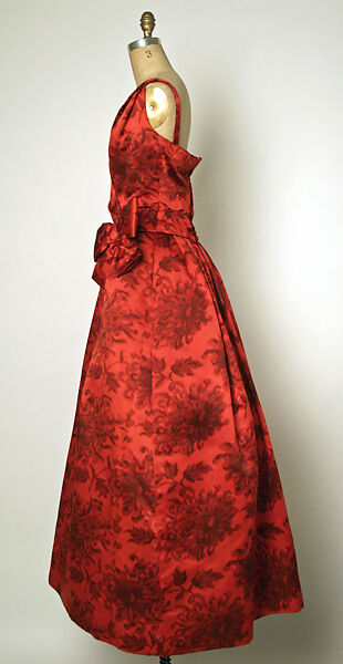Evening dress, House of Dior (French, founded 1946), silk, French