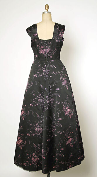 Ball gown, House of Dior (French, founded 1946), silk, French