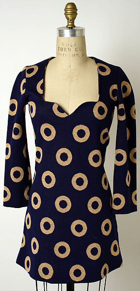 Dress, Paraphernalia (American, 1965–late 1970s), [no medium available], American 