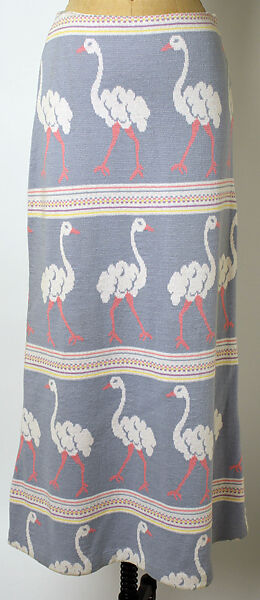 Ensemble, Betsey Johnson (American, born Wethersfield, Connecticut, 1942), acrylic, American