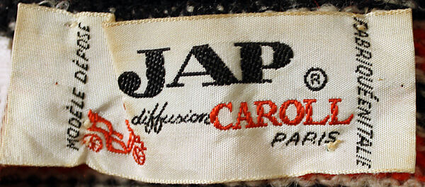 Sweater, Attributed to Kenzo (French, founded 1970), wool, French