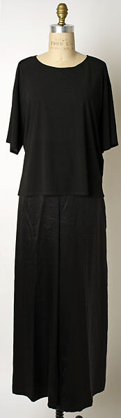 Evening ensemble, OMO Norma Kamali (American, born 1978), silk, American