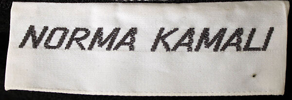 Jacket, Norma Kamali (American, born 1945), cotton, American