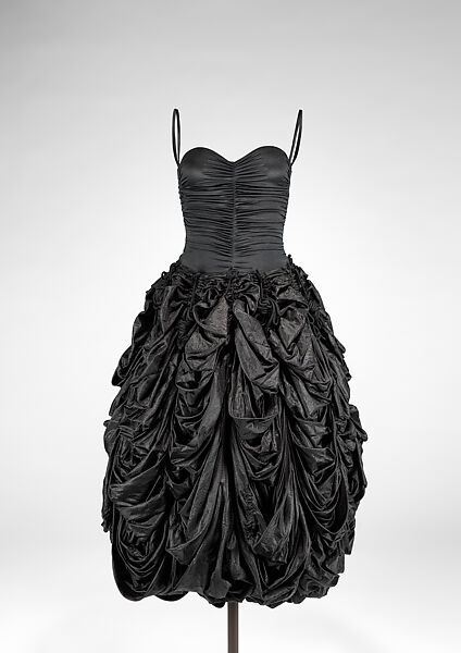 Evening dress, OMO Norma Kamali (American, founded 1977), nylon, American 