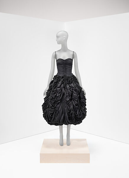 Evening dress, OMO Norma Kamali (American, born 1978), nylon, American