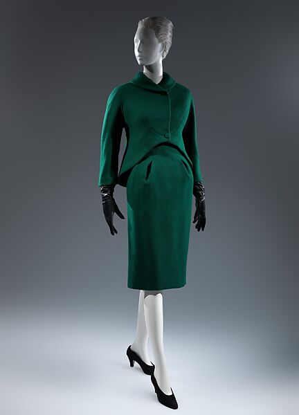 Suit, Charles James (American, born Great Britain, 1906–1978), wool, American 