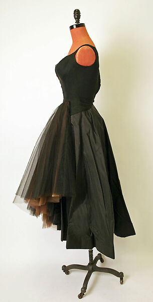 Evening dress, Charles James (American, born Great Britain, 1906–1978), silk, American