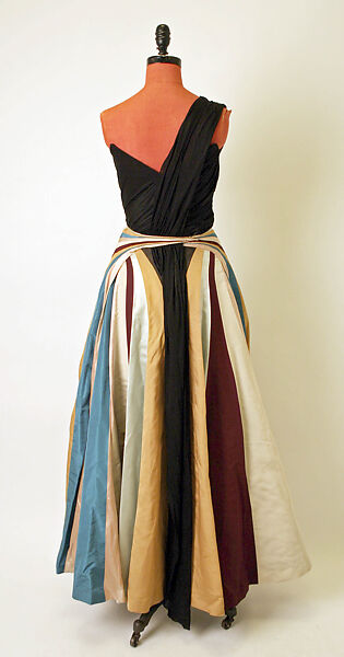 Evening dress, Charles James (American, born Great Britain, 1906–1978), silk, American