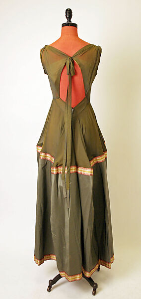 Dinner dress, Charles James (American, born Great Britain, 1906–1978), silk, American