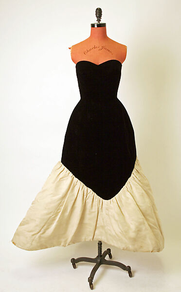 Evening dress, Charles James (American, born Great Britain, 1906–1978), [no medium available], American 