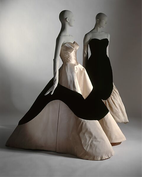 Evening dress, Charles James (American, born Great Britain, 1906–1978), [no medium available], American