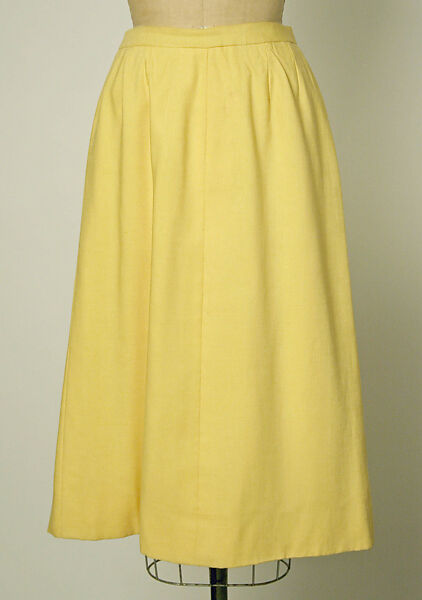 Ensemble, House of Dior (French, founded 1946), linen, cotton, French