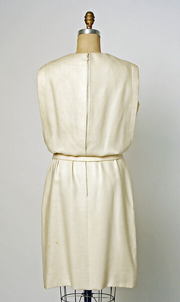 Dress, House of Dior (French, founded 1946), linen, French