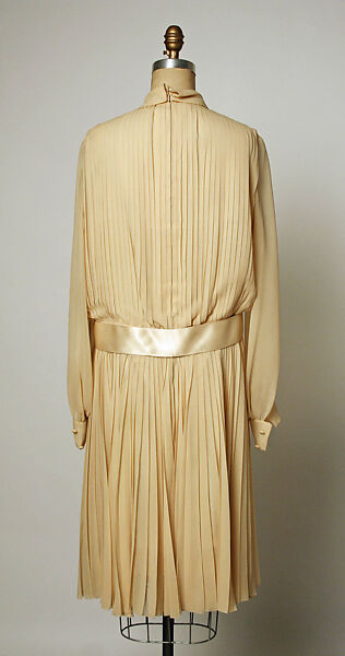 Afternoon dress, House of Dior (French, founded 1946), silk, French