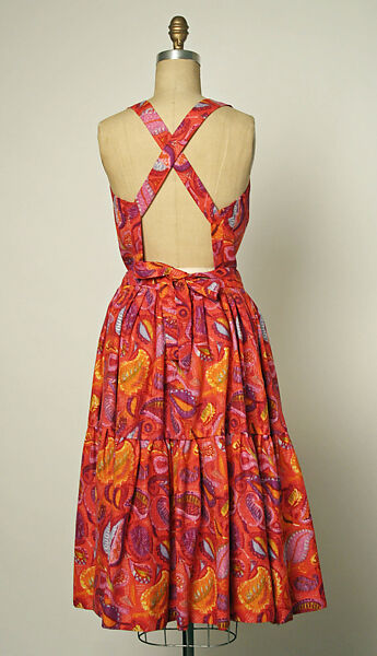 Sundress, House of Dior (French, founded 1946), cotton, French