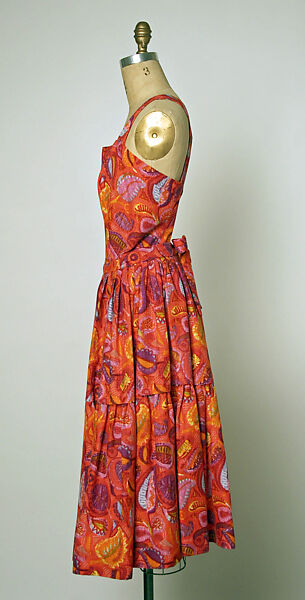 Sundress, House of Dior (French, founded 1946), cotton, French