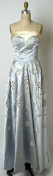 Evening ensemble, Norman Hartnell (British, 1901–1979), silk, British