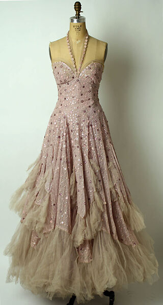 Ensemble, Norman Hartnell (British, 1901–1979), silk, British