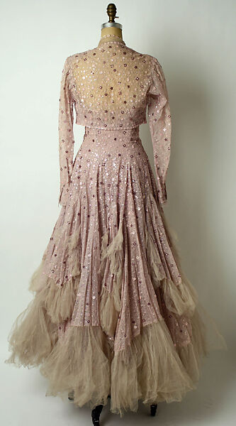 Ensemble, Norman Hartnell (British, 1901–1979), silk, British