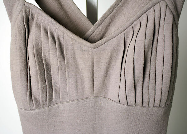 Pajamas, Tina Leser (American, 1910–1986), (a) wool
(b, c) rayon, metallic thread, American