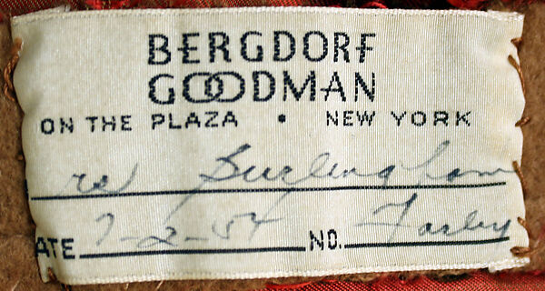 Cocktail dress, Don Loper, wool, American