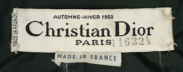 "Prince Igor", House of Dior (French, founded 1946), silk, glass, French