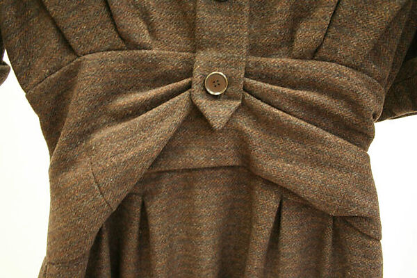 Ensemble, House of Dior (French, founded 1946), wool, fur, leather, cotton, French