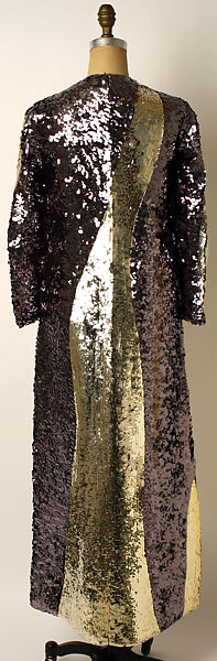 Evening dress, George Halley (American), silk, American