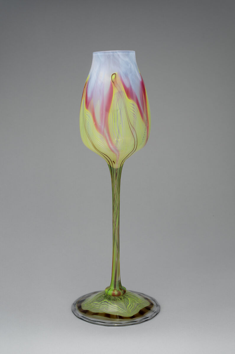 Vase, Designed by Louis C. Tiffany (American, New York 1848–1933 New York), Favrile glass, American