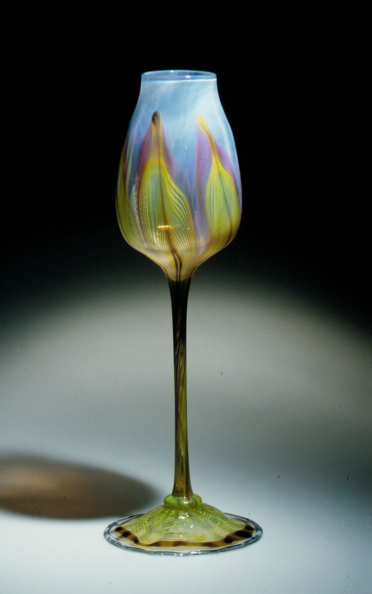 Designed by Louis C. Tiffany, Vase, American