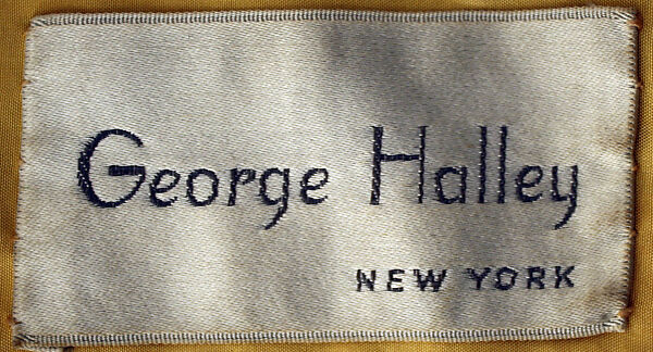 Evening dress, George Halley (American), silk, American