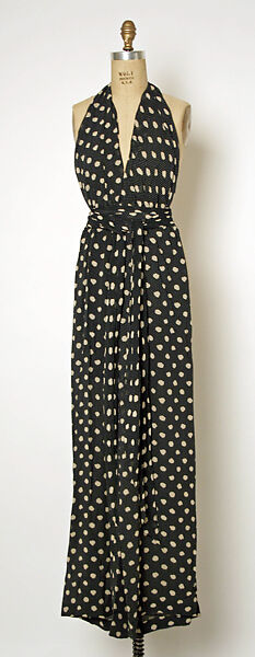 Evening ensemble, Halston (American, Des Moines, Iowa 1932–1990 San Francisco, California), silk, American
