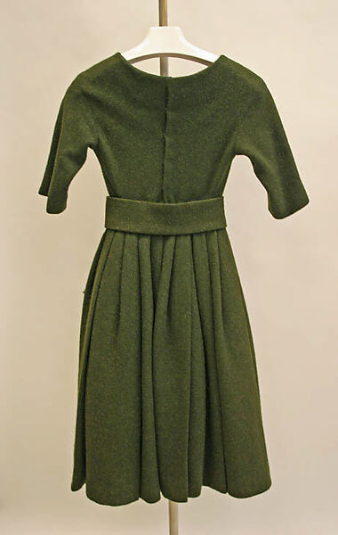 Ensemble, House of Dior (French, founded 1946), wool, silk, French