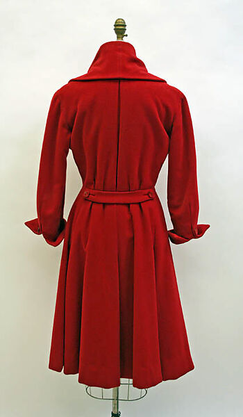 Coat, House of Dior (French, founded 1946), wool, French