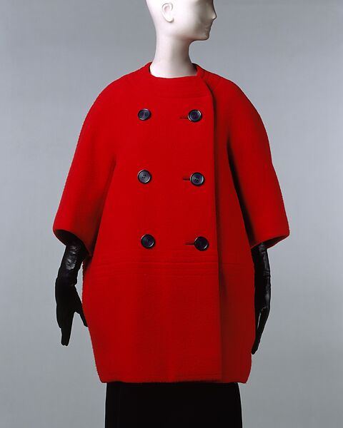 Coat, House of Dior (French, founded 1946), wool, French 