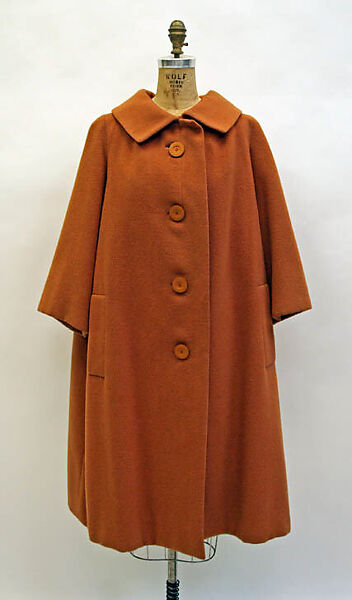 Coat, House of Dior (French, founded 1946), wool, French 